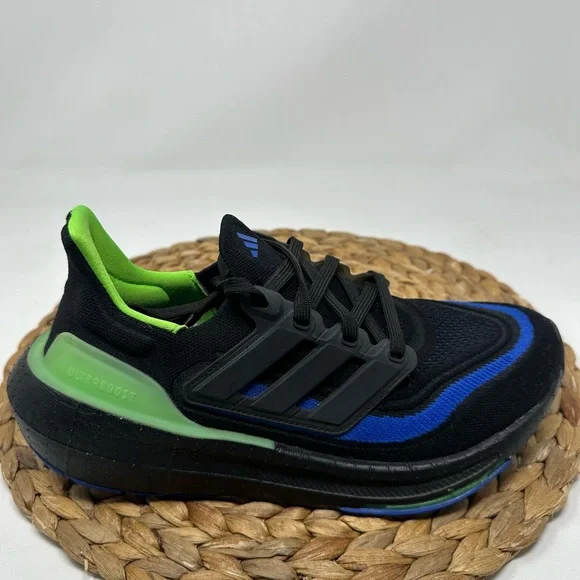 Adidas Ultraboost Black and Lime Athletic Shoes adidas Ultraboost Light  main image 2